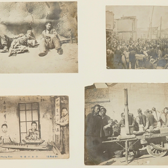 An album of photographs documenting a trip to China, early 20th C.